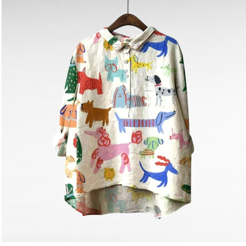 Ondine | Blusa Animales Lúdica