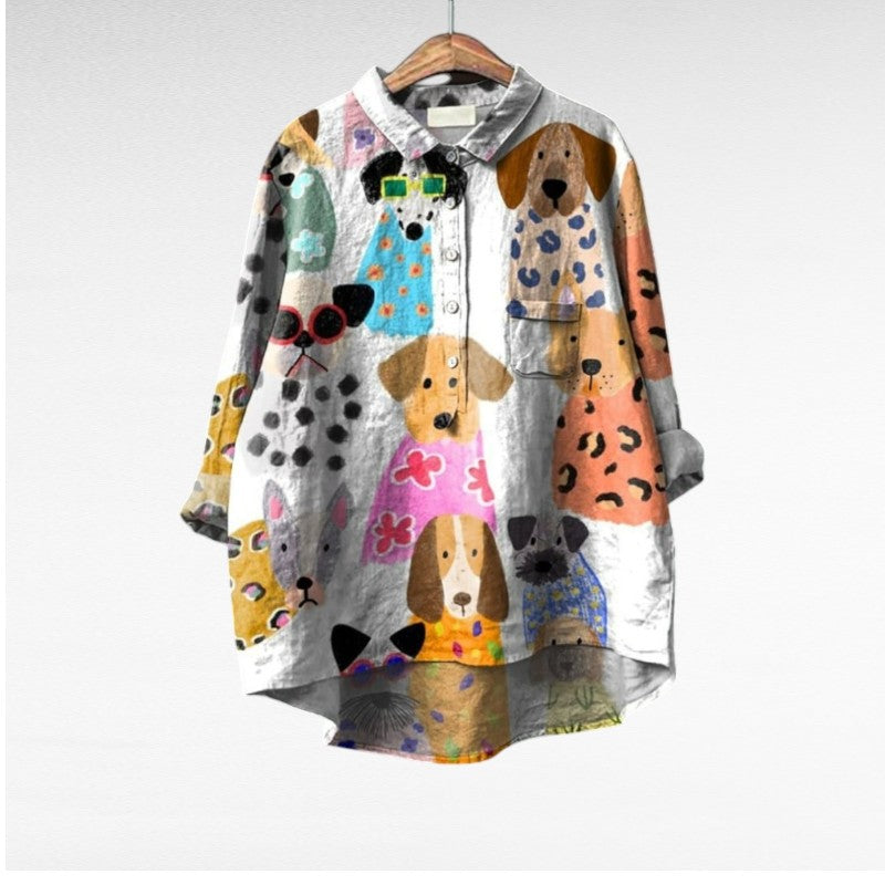 Ondine | Blusa Animales Lúdica