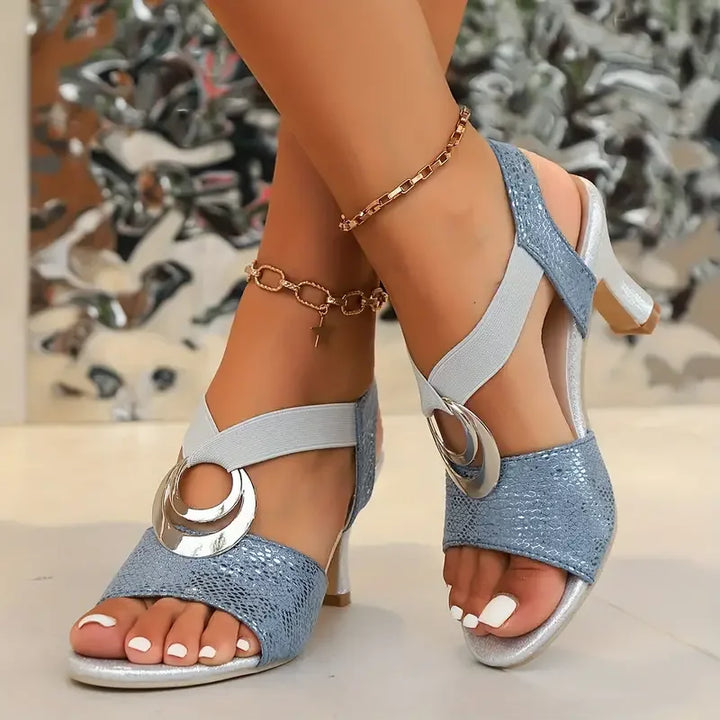 Camille | Sandalias de Tacón Chic
