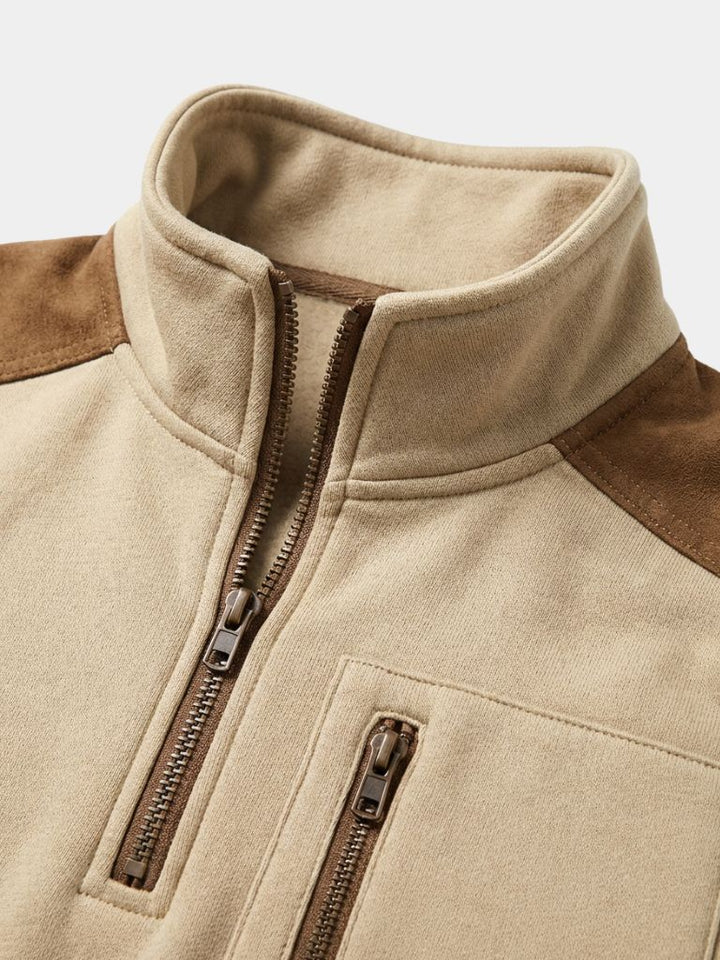Urban Explorer High Collar Quarter Zip Pullover - Dalton & Rowe