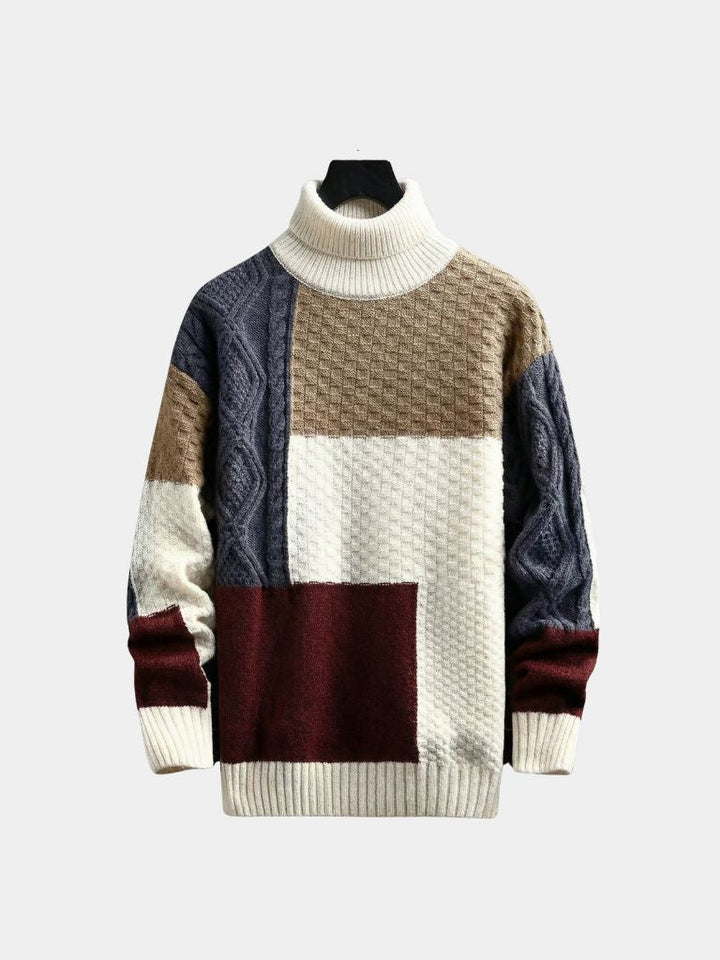 Mosaic Artisan Knit Sweater - Dalton & Rowe