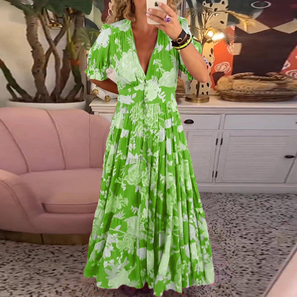 Adelaida | Vestido Maxi Floral