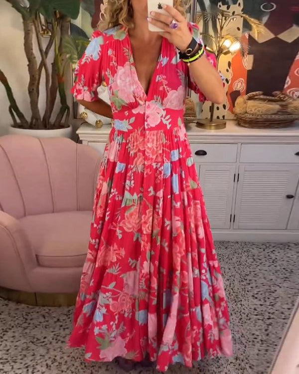 Adelaida | Vestido Maxi Floral