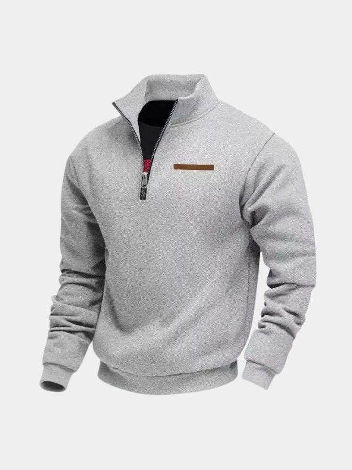 Slate Urban High Collar Pullover - Dalton & Rowe
