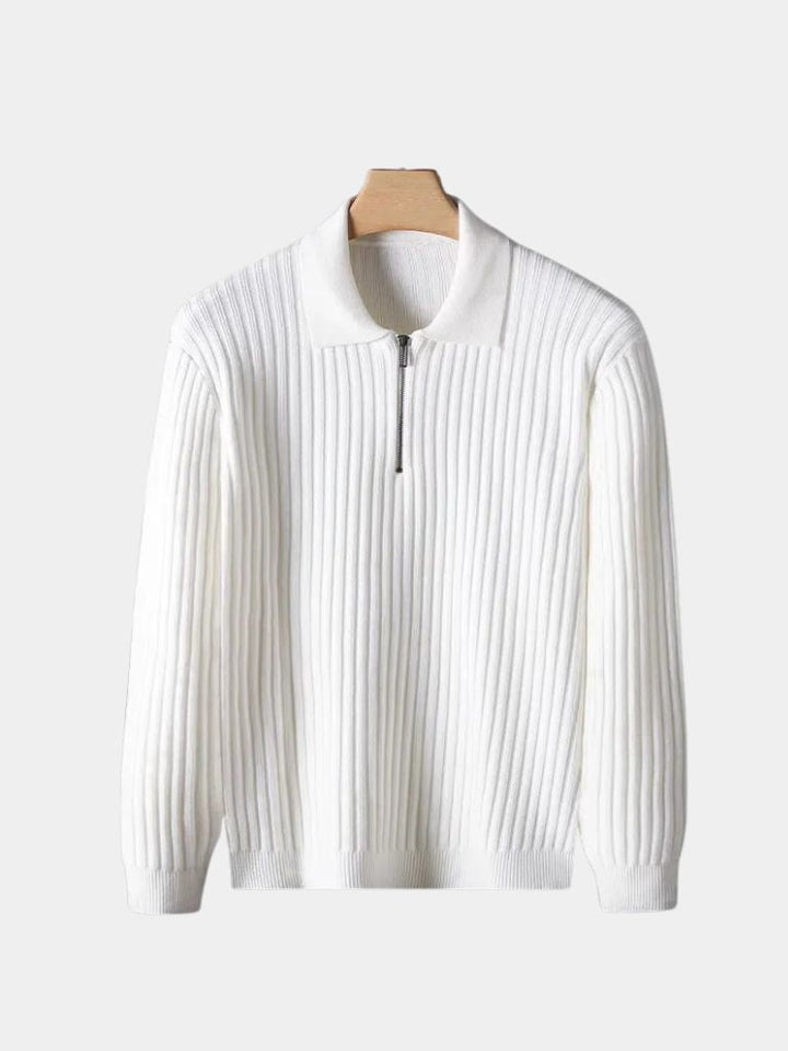 Alpine Riviera Knit Polo Pullover - Dalton & Rowe
