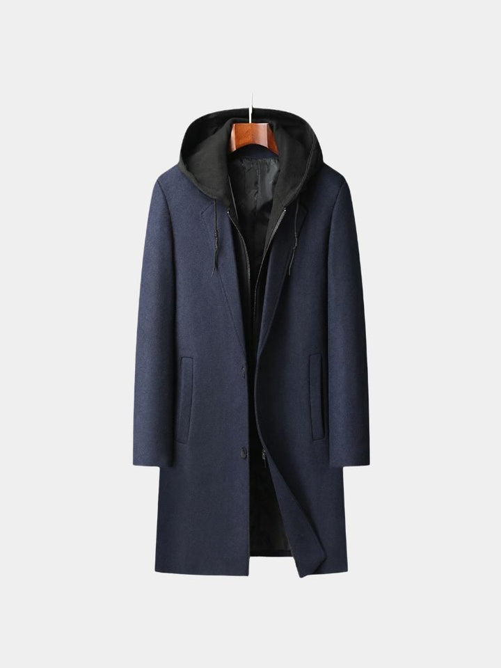 Metropolitan Hooded Overcoat - Dalton & Rowe