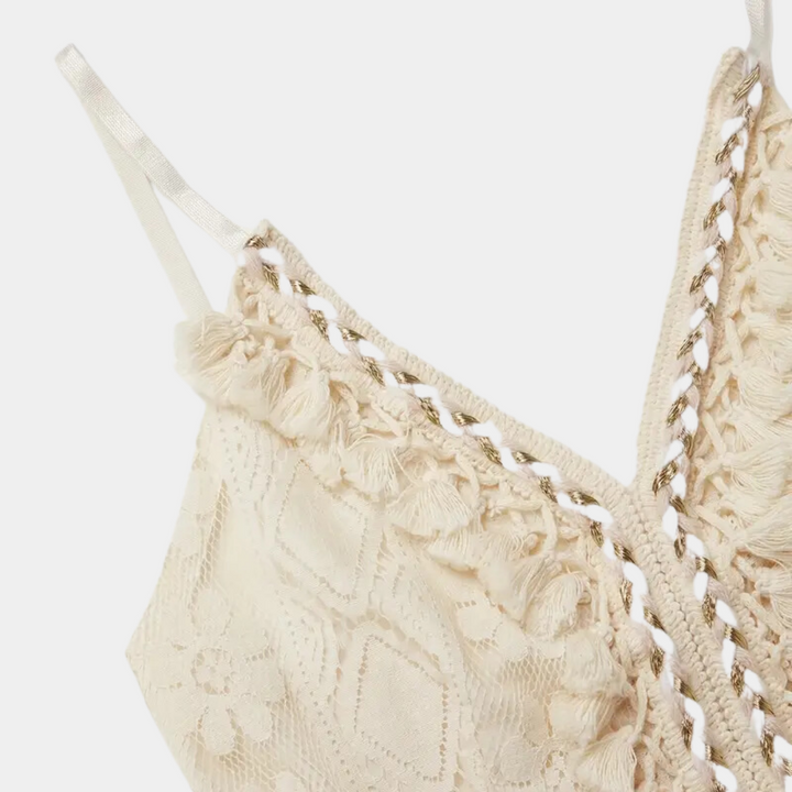 Apolline | Vestido Bohemio de Encaje