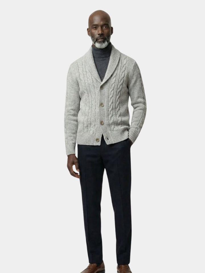 Men's Elegant Knit Cardigan - Dalton & Rowe