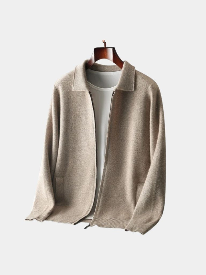 Cashmere Heritage Knit Jacket - Dalton & Rowe