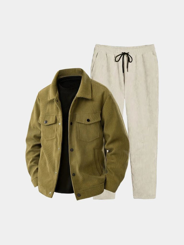 Ivory Corduroy Set - Dalton & Rowe
