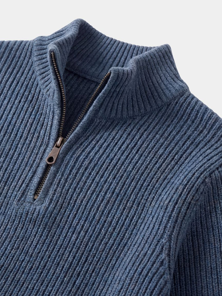 Classic Highland Quarter-Zip Sweater - Dalton & Rowe