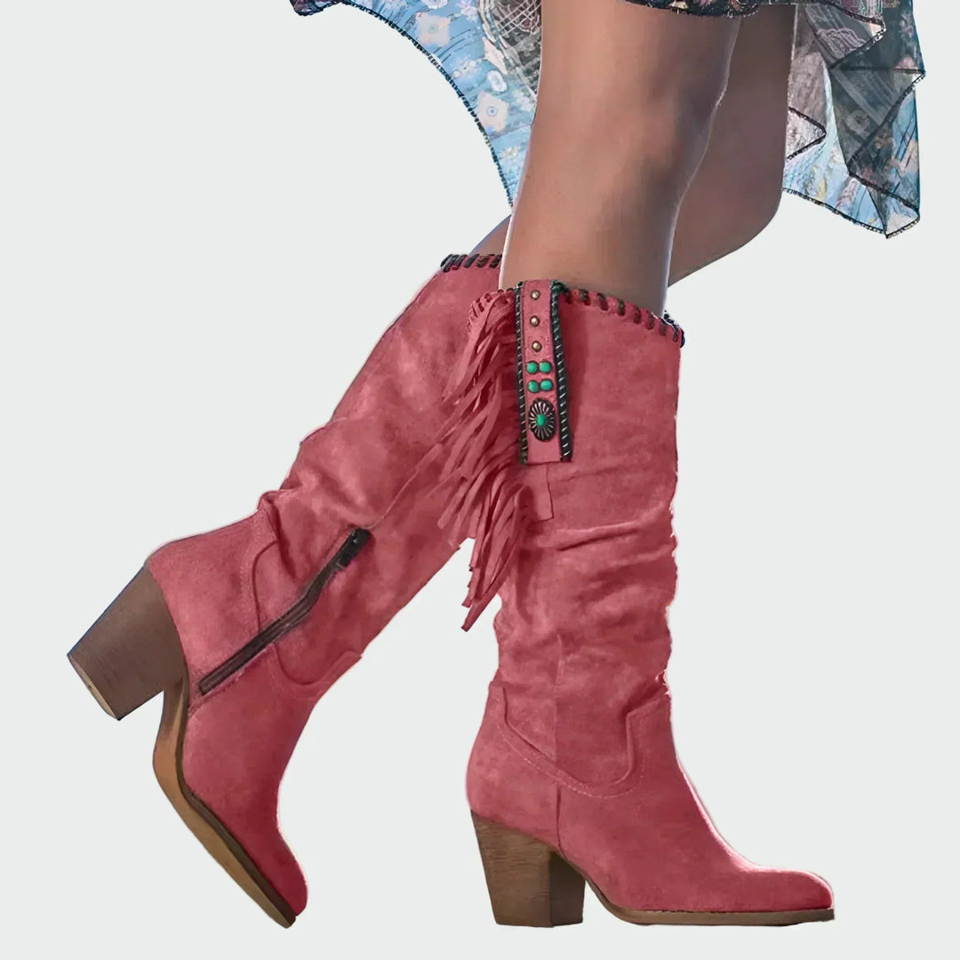 Savannah | Botas Vaqueras con Flecos