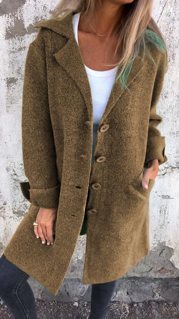 Audrey - Abrigo Chic Minimalista