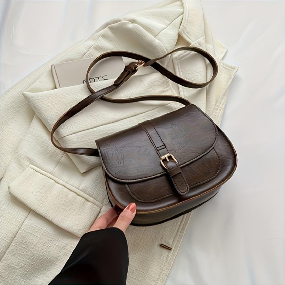 Juliette | Bolsa de Bandolera Retro Hebilla
