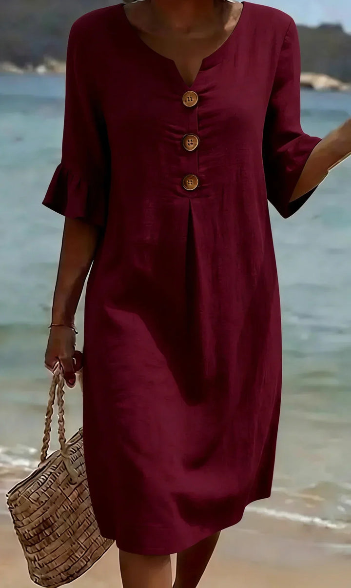Soléanne | Vestido Bohemio Minimalista