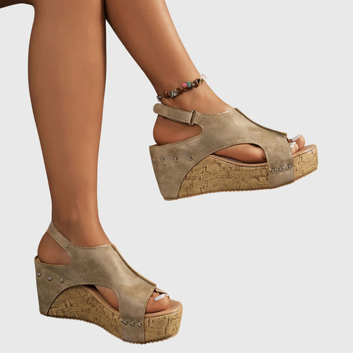 Émilie | Sandalias Ortopédicas con Cuña