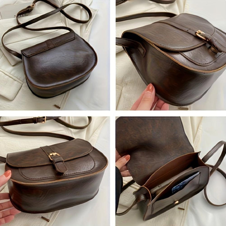 Juliette | Bolsa de Bandolera Retro Hebilla