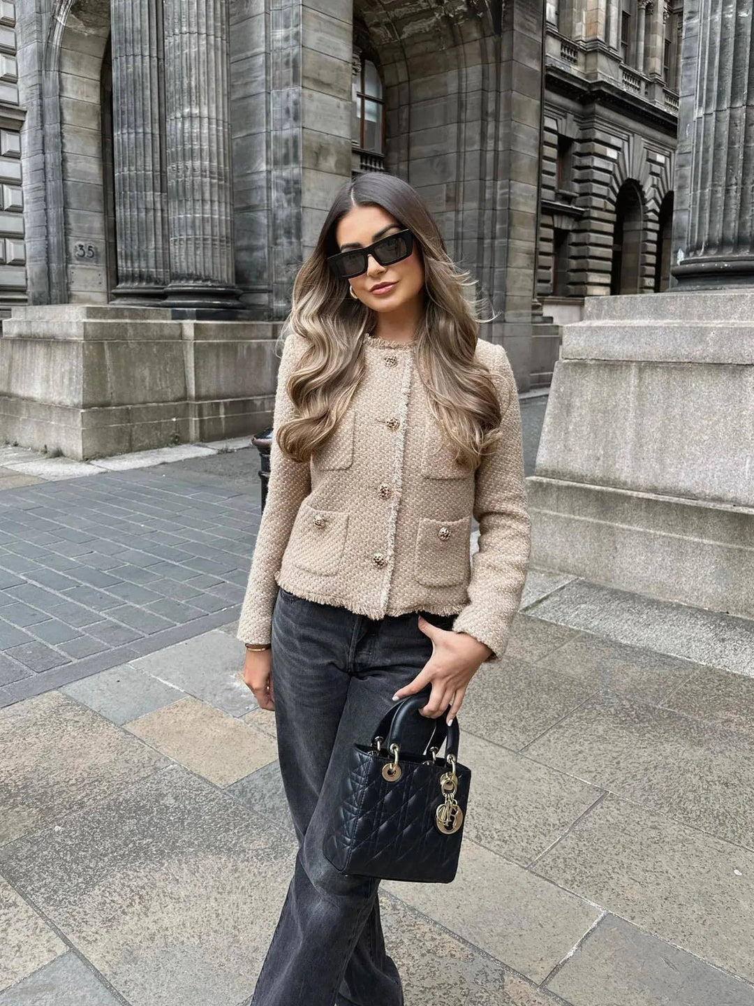 Alice - Chaqueta Chic Beige