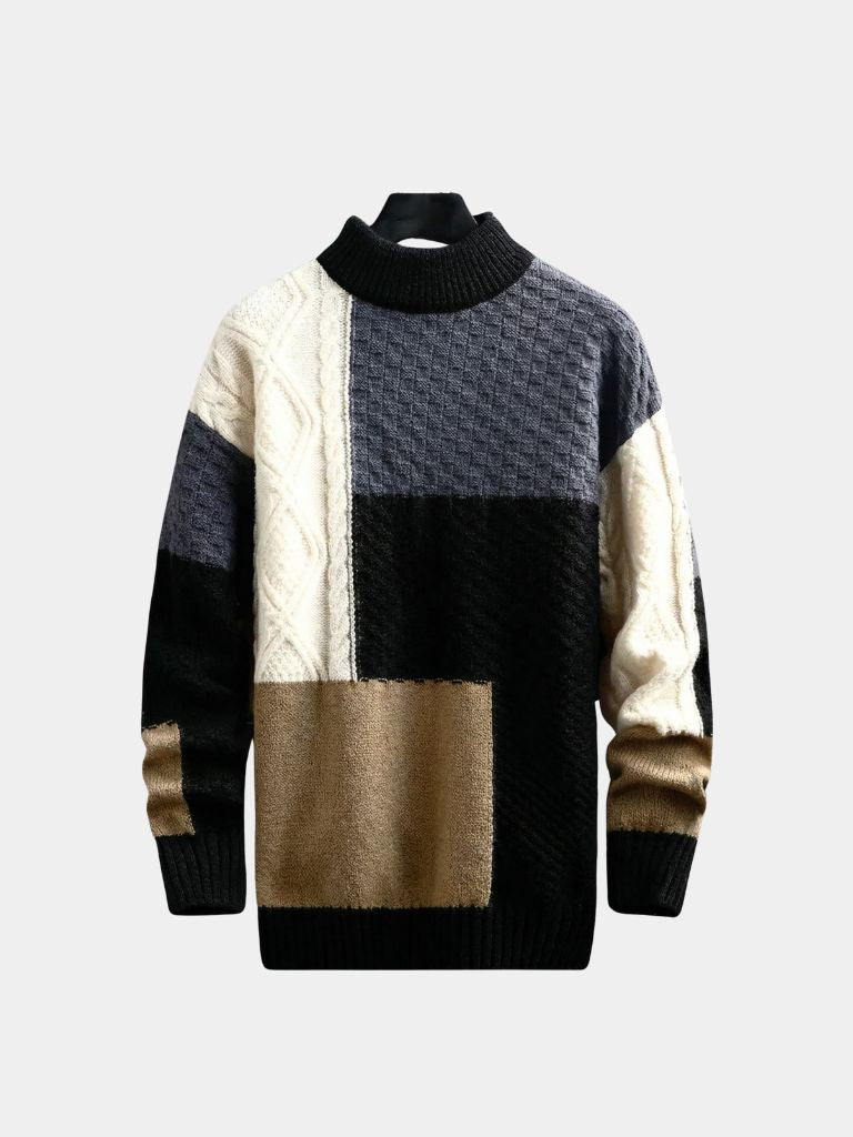 Mosaic Artisan Knit Sweater - Dalton & Rowe