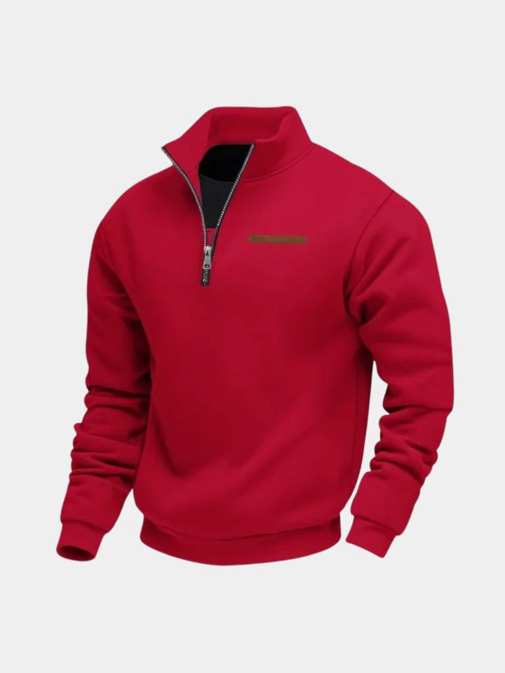Slate Urban High Collar Pullover - Dalton & Rowe