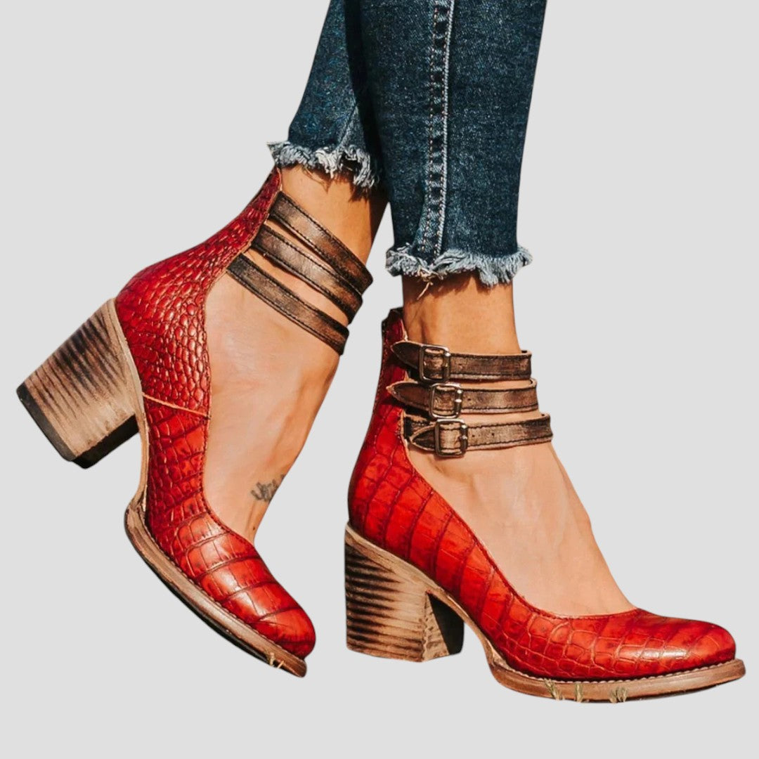 Greta | Botines Ortopédicos con Tacón