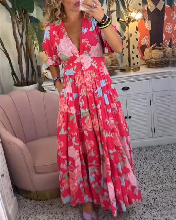 Adelaida | Vestido Maxi Floral