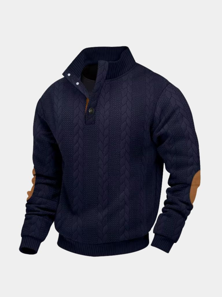 Timberline Long Collar Knit Sweater - Dalton & Rowe