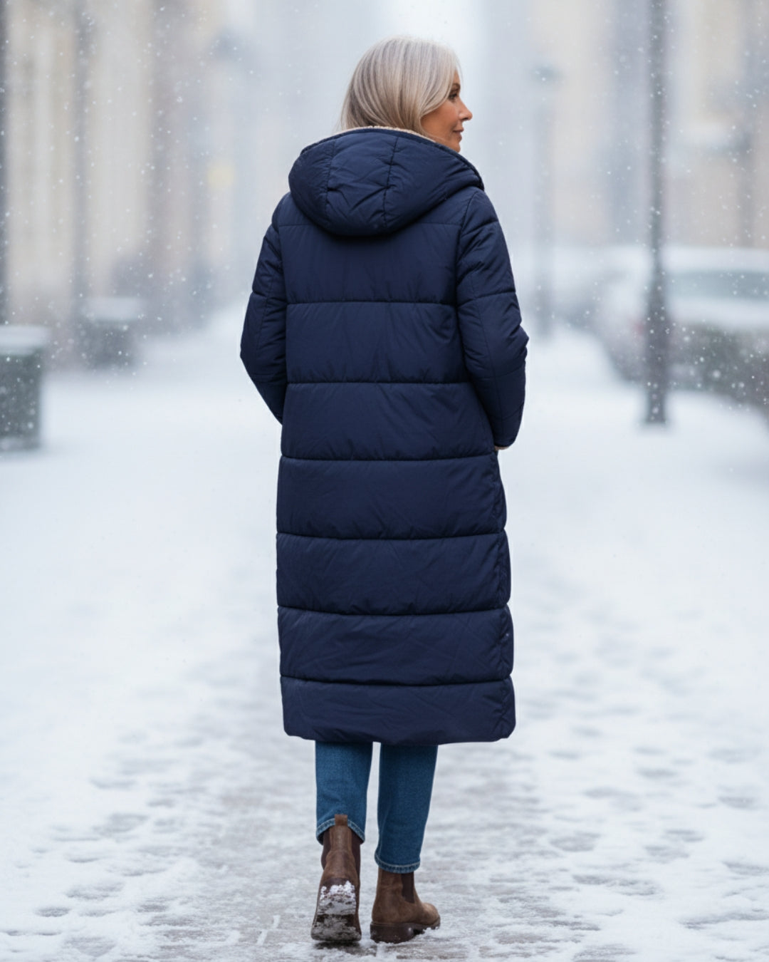 Eleanor - Abrigo Reversible Elegante