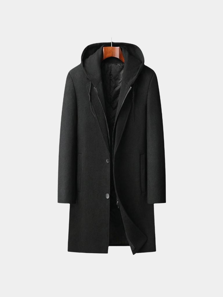 Metropolitan Hooded Overcoat - Dalton & Rowe