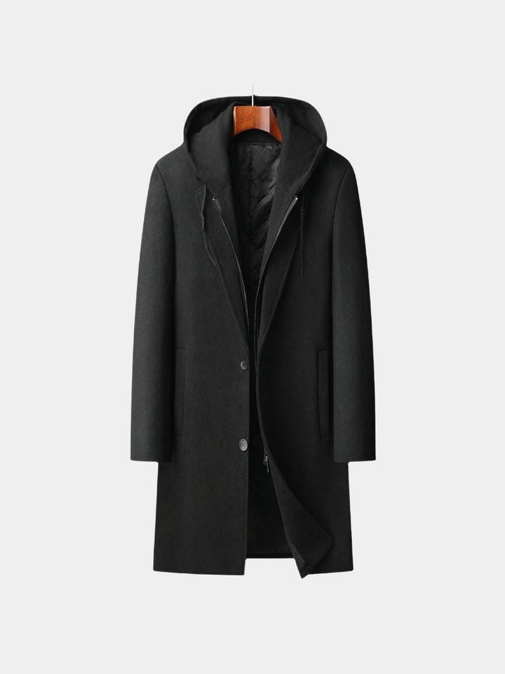 Metropolitan Hooded Overcoat - Dalton & Rowe