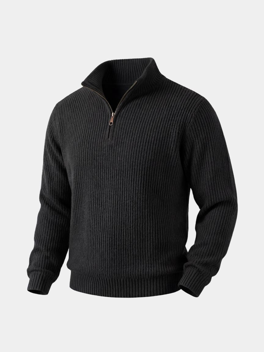 Classic Highland Quarter-Zip Sweater - Dalton & Rowe