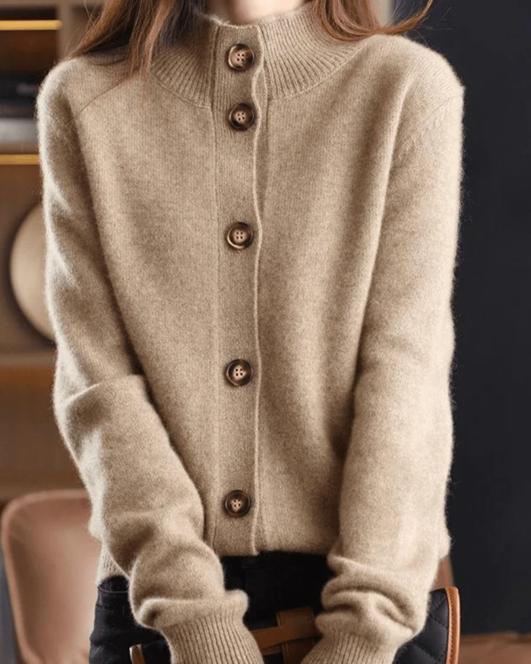 Adèle | Cárdigan Chic con Botones