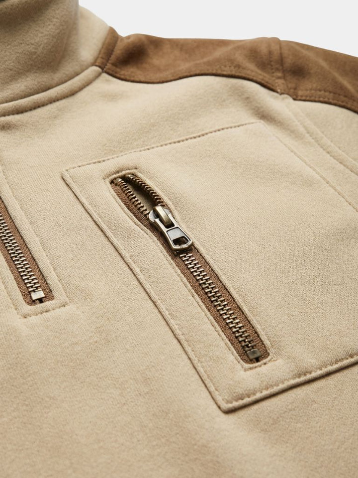 Urban Explorer High Collar Quarter Zip Pullover - Dalton & Rowe