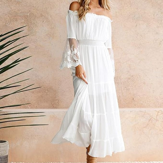 Clotilde | Vestido Maxi Bohemio