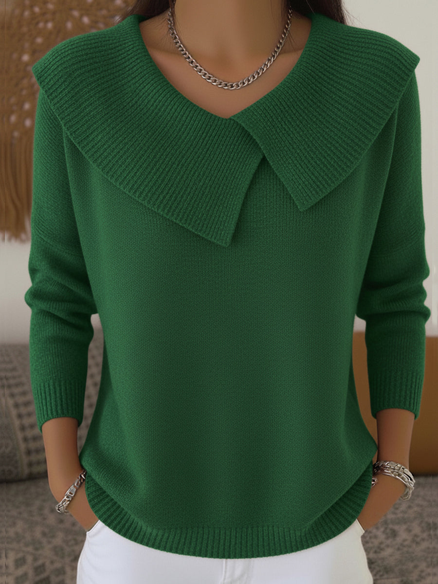 Aerie | Suéter de Cuello Amplio Elegante
