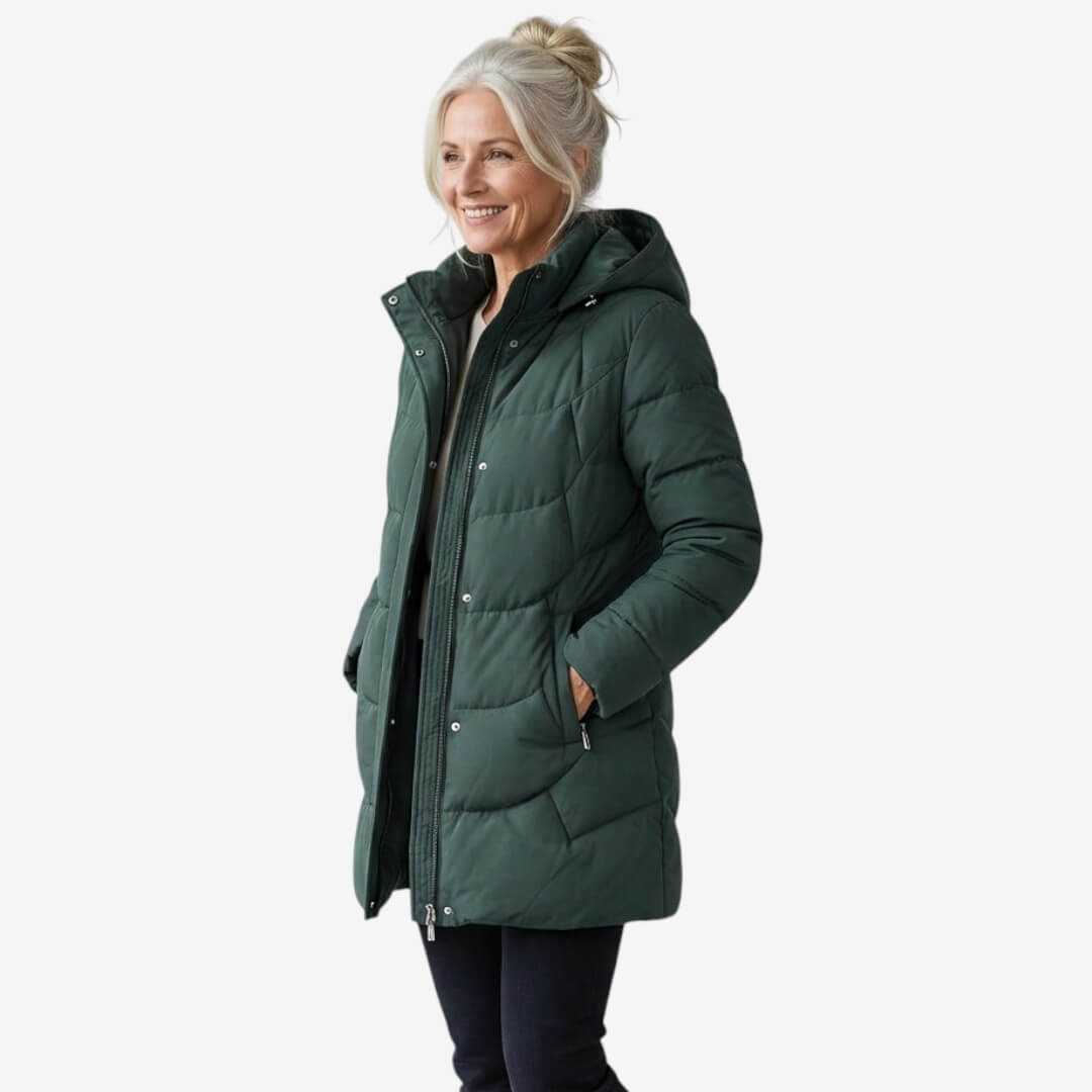 Adeline - Abrigo Chic Acolchado
