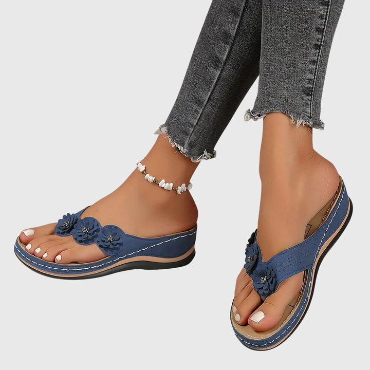 Asha | Sandalias Ortopédicas Florales