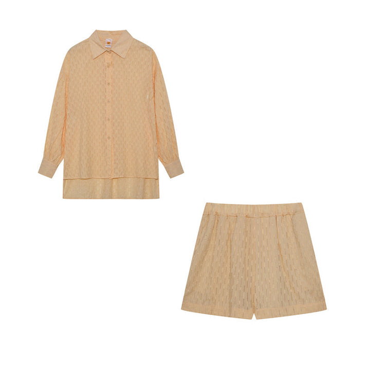 Elizabeth - Conjunto de Camisa y Shorts Ligeros