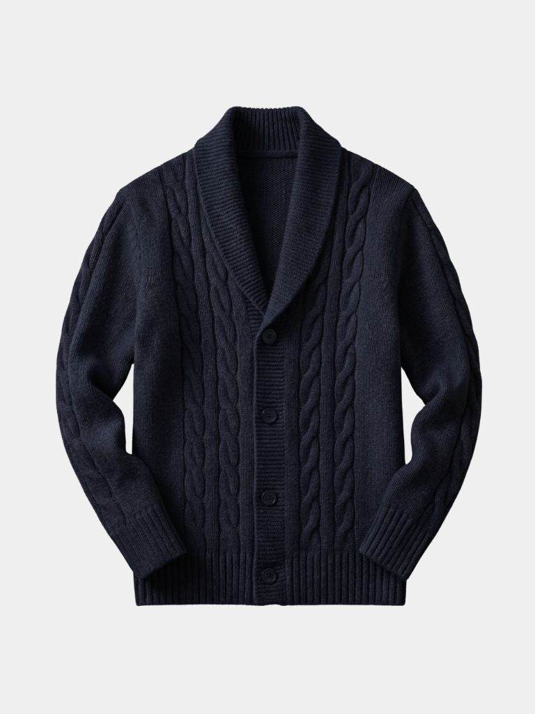 Men's Elegant Knit Cardigan - Dalton & Rowe