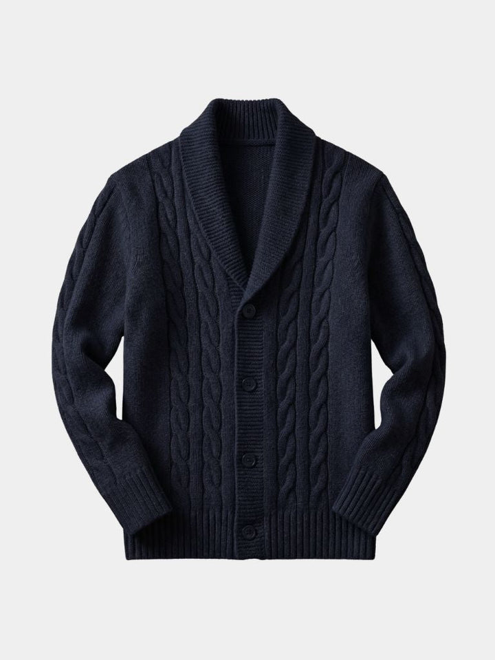 Men's Elegant Knit Cardigan - Dalton & Rowe