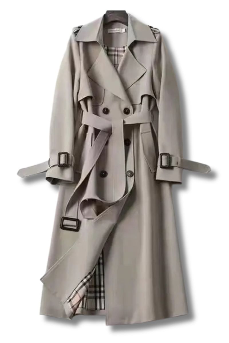 Helena - Trench-Coat Elegante de Otoño