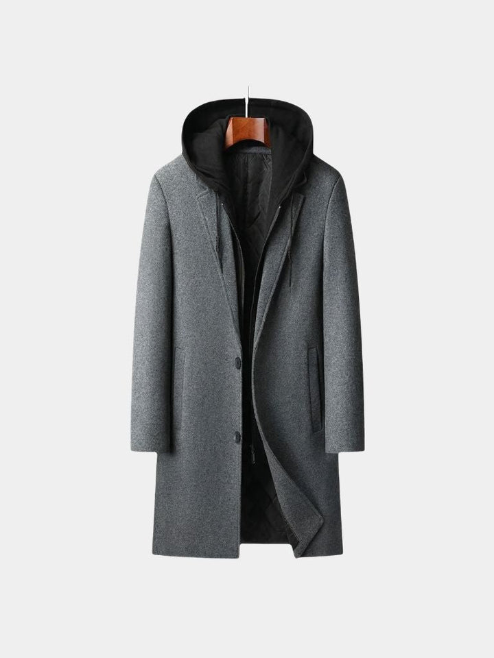 Metropolitan Hooded Overcoat - Dalton & Rowe