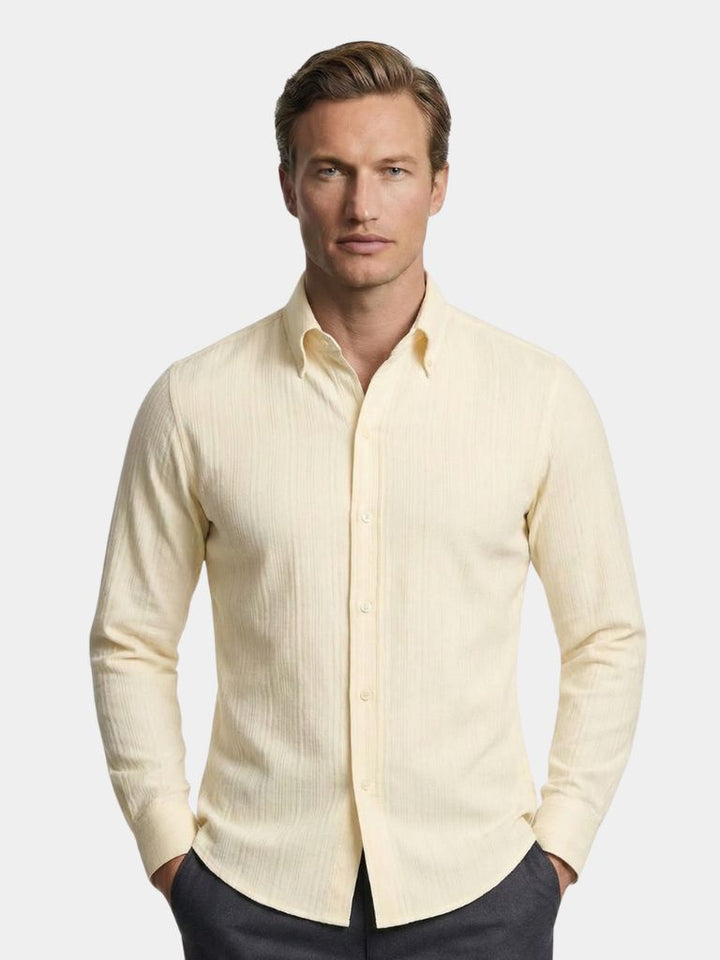 Striped Button Down Seersucker Shirt - Dalton & Rowe