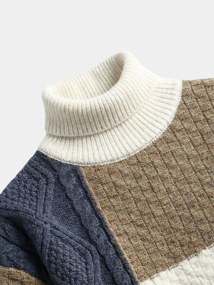 Mosaic Artisan Knit Sweater - Dalton & Rowe