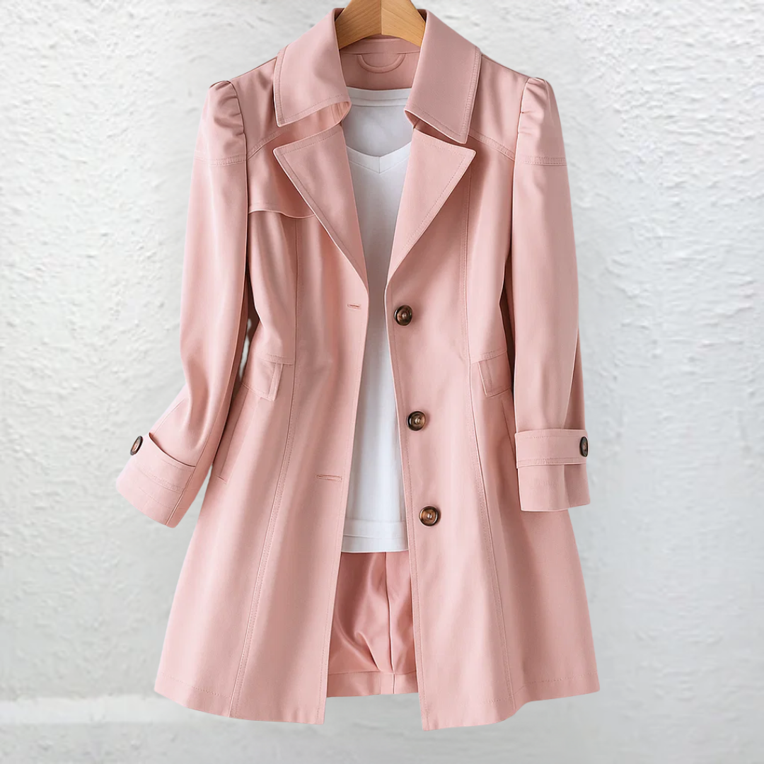 Veyressa - Abrigo Trench Elegante