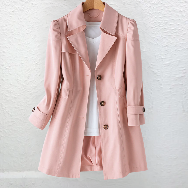 Veyressa - Abrigo Trench Elegante