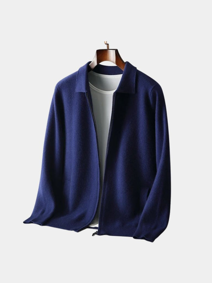 Cashmere Heritage Knit Jacket - Dalton & Rowe