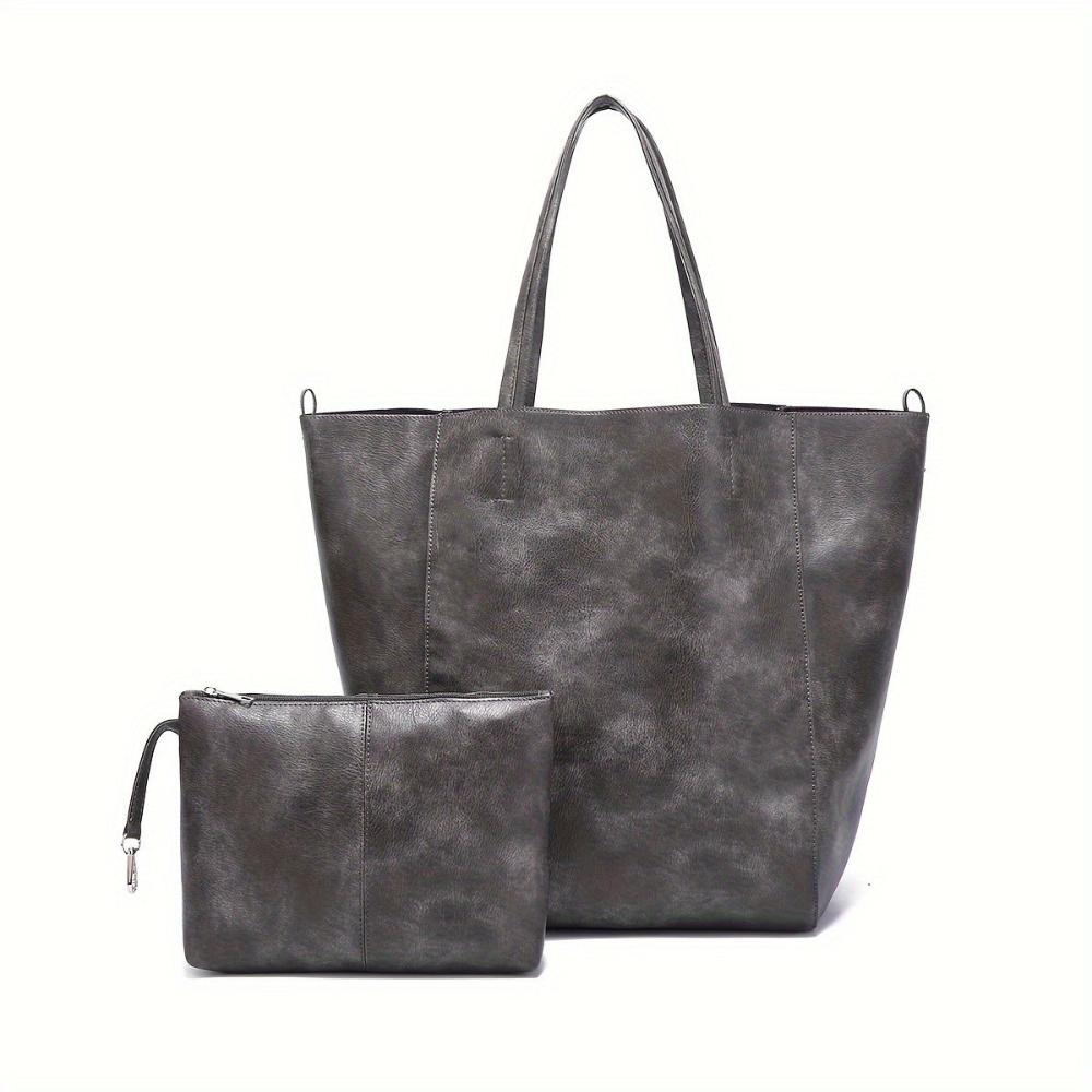 Suavidad Retro de Renee | Bolsa Tote de Gran Capacidad