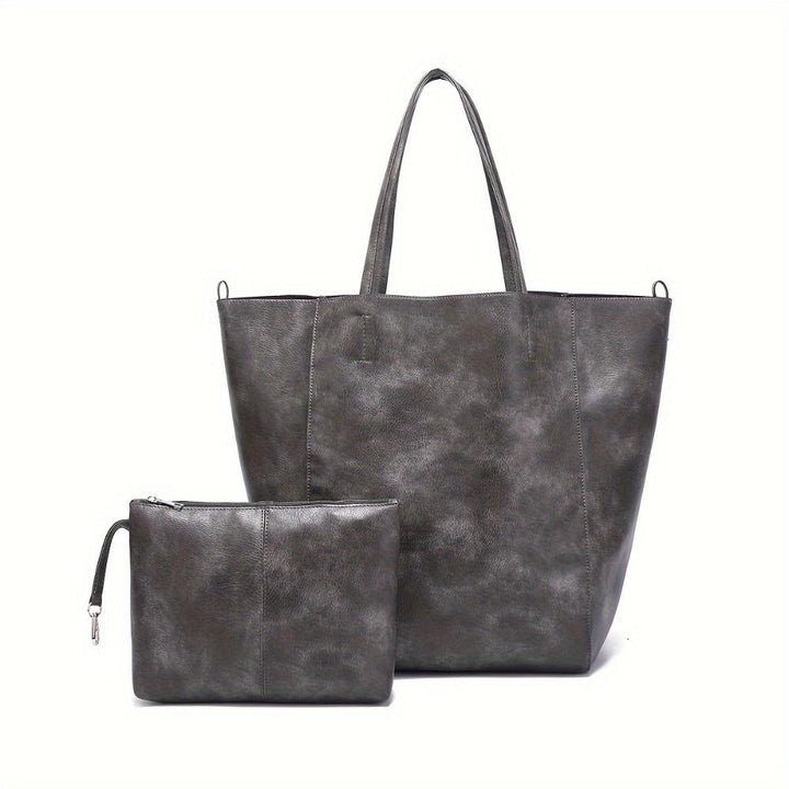 Suavidad Retro de Renee | Bolsa Tote de Gran Capacidad