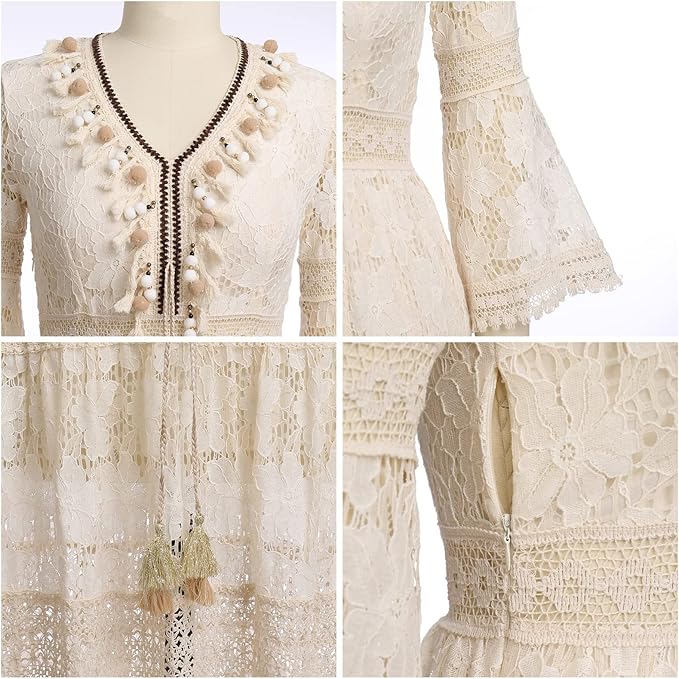 Anaëlle | Vestido Maxi Romántico